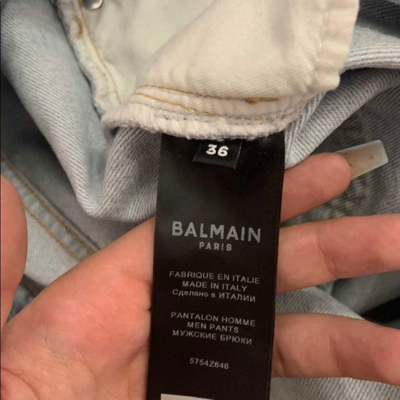 Authentic Balmain jeans - Picture 3 of 5